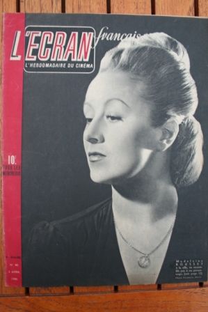 1946 Madeleine Rousset Ann Sothern Charles Boyer Starducine